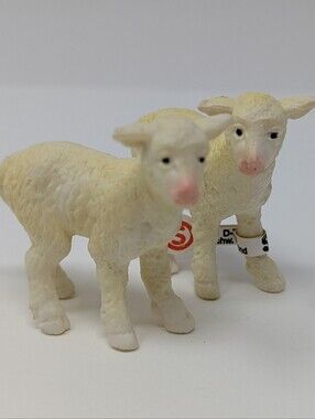 Schleich Farm Sheep Lamb Set of 2 Standing